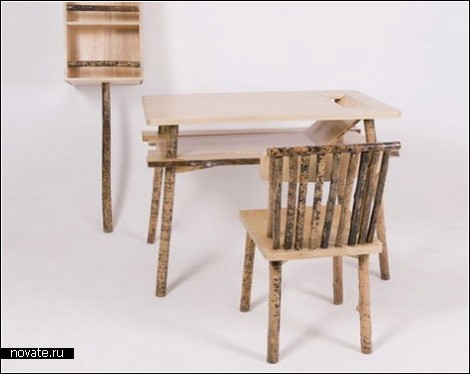 Деревянный стул для опрятных людей