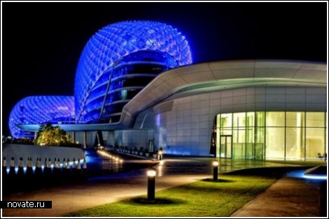 5000 светодиодов отеля в Абу-Даби