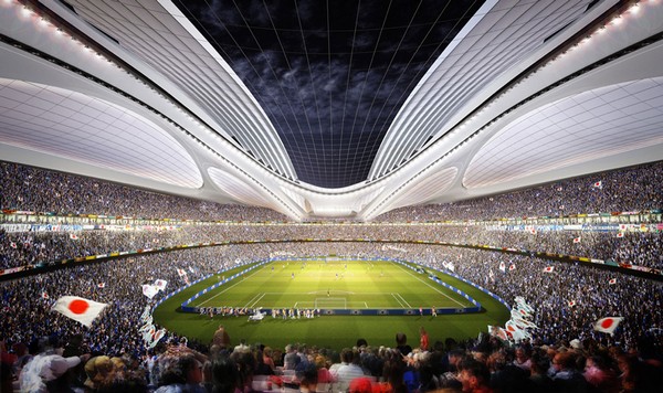 Заха Хадид — победитель конкурса по созданию проекта Национального стадиона Японии