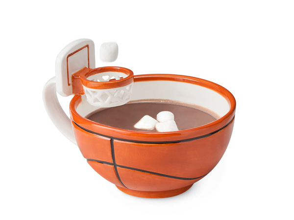 Кружка с баскетбольным кольцом. Mug with a Hoop.