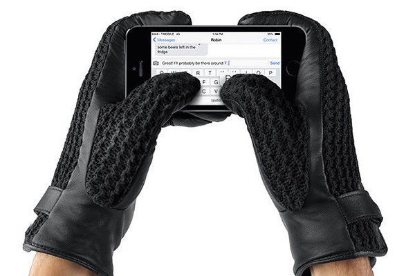 Сенсорные перчатки от компании Mujjo.
