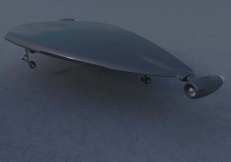 концептуальный эскиз беспилотного летательного аппарата 