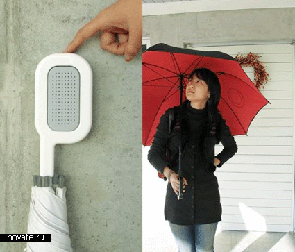 Зонтик со встроенным МР3-плейером