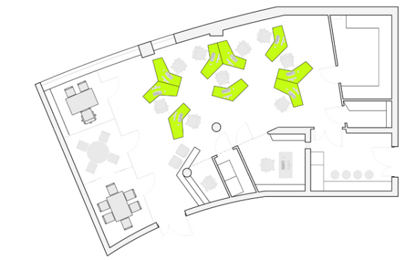 планировочная структура офисного пространства