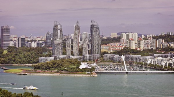 Новый масштабный жилой комплекс от Даниэля Либескинда (Daniel Libeskind) в Сингапуре
