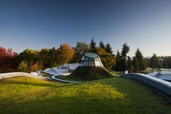 Органическая архитектура бротаническиого эко-сада в Ванкувере