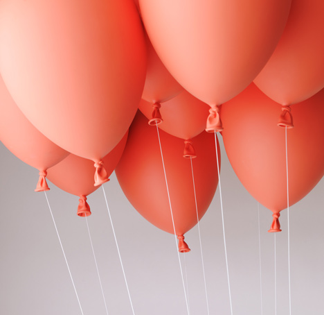 Balloon Bench - летающая скамья от японских дизайнеров