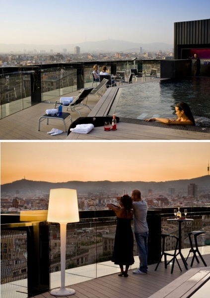 Интерьеры отеля Hotel Barcelo Rava в Барселоне (Испания)  