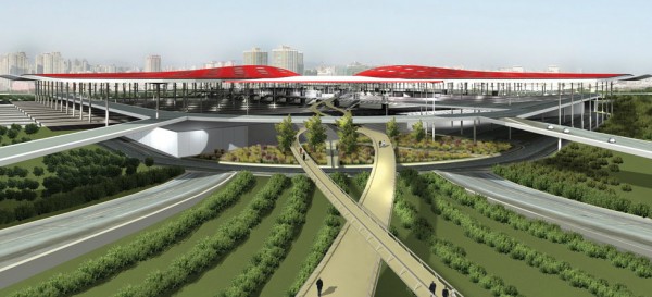 Beijing South Railway Station - проект железнодорожного вокзала от Weston Williamson Architects
