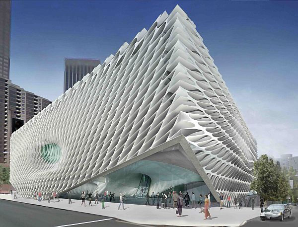 Проект музея Broad Art Museum от Diller Scofidio + Renfro в Лос-Анджелесе