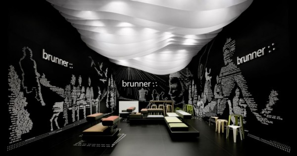 Креативный стенд мебельной компании Brunner на 2012 Salone del Mobile show