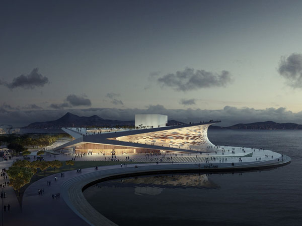 Busan Opera House Competition – проект-победитель от норвежских архитекторов