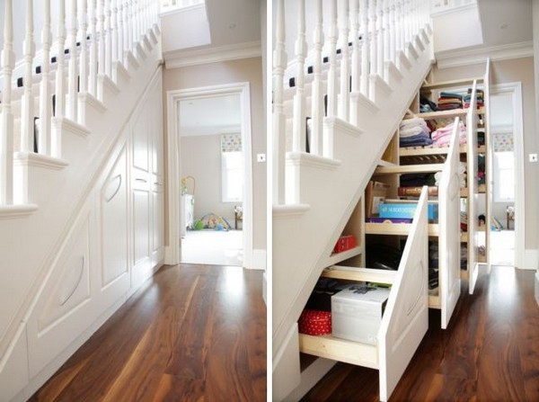 Лестница-шкаф от английских дизайнеров из Chiswick Woodworking Company