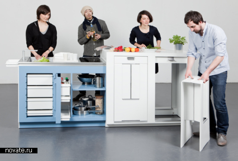 Варианты организации кухонного пространства в малогабаритном помещении