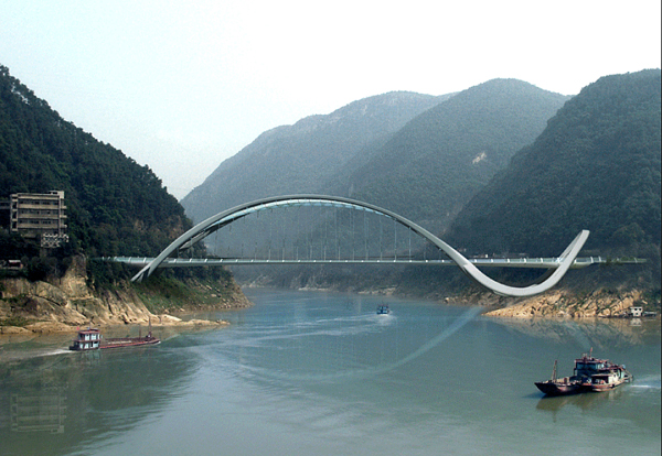 Dragon Eco Bridge - футуристический мост в Китае от Taranta Creations