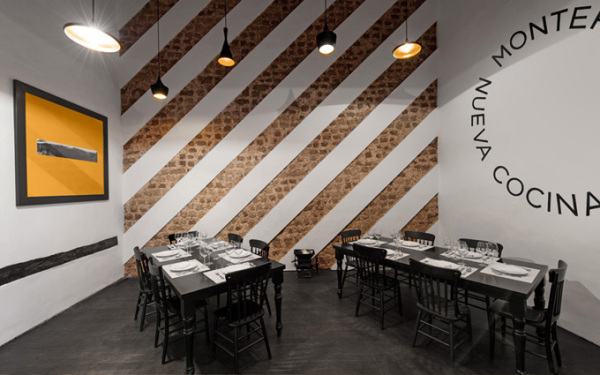 Креативный интерьер нового ресторана El Montero в Мексике