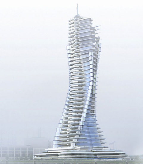 Проект плавающего мега-города Floating City от российских архитекторов