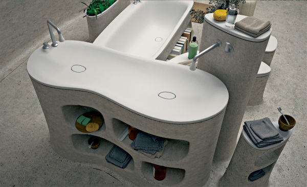 Flow bathroom – ванная от Art-Tic Design Studio