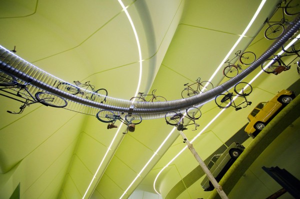 Проект музея Glasgow Riverside Museum of Transport от Захи Хадид (Zaha Hadid)