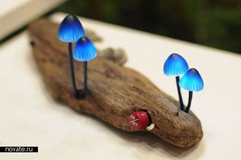 Лампы-грибы от Great Mushrooming