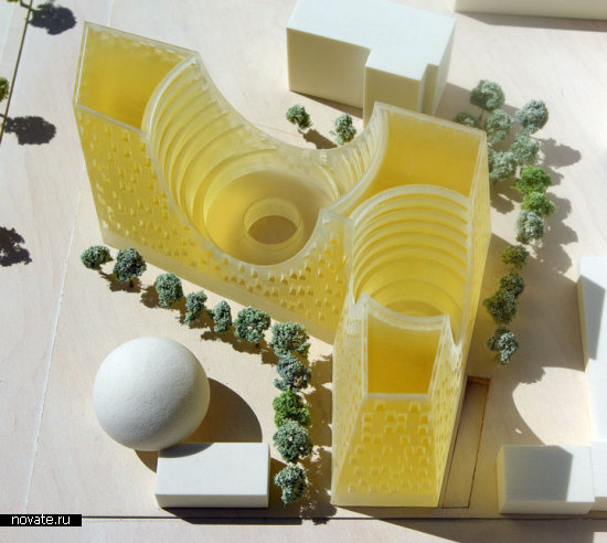 Проект многоцелевого комплекса Greenside Out от JA Joubert Architecture