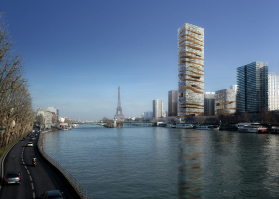 Проект Grenelle Tower от Atelier Zundel and Cristea в Париже