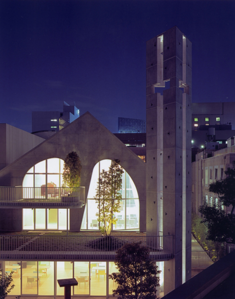 Современная протестантская церковь в Японии от Ciel Rouge Creation