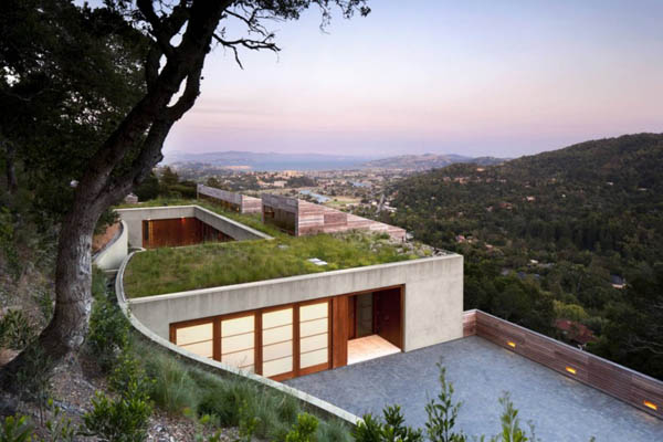 Hillside Residence – современная горная «келья» с видом на Сан-Франциско