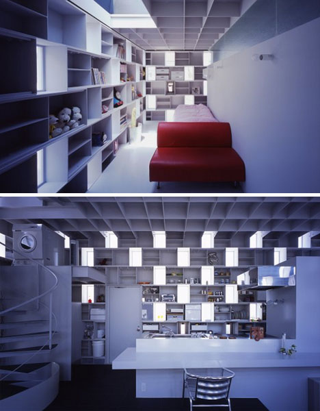 Жилой многоквартирный дом от Atelier TEKUTO