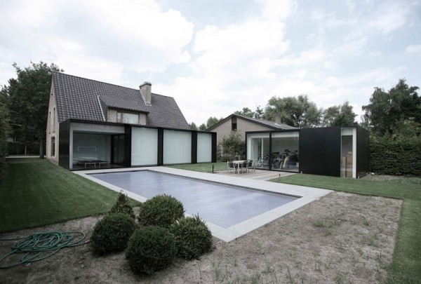 Расширение частного дома House DS в Бельгии