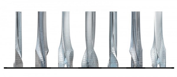 Edgar Street Towers небоскреб с интегрированной системой биофильтрации