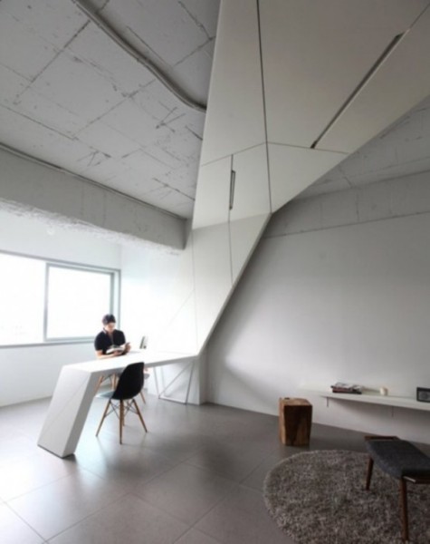 Nakwon – «крылатая» квартира для художника