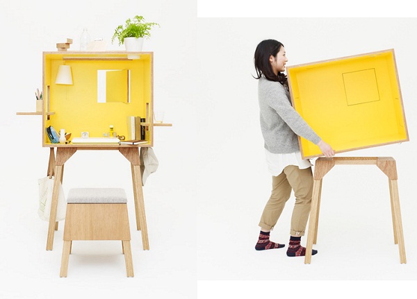 Koloro-desk - кабинет от Torafu Architects