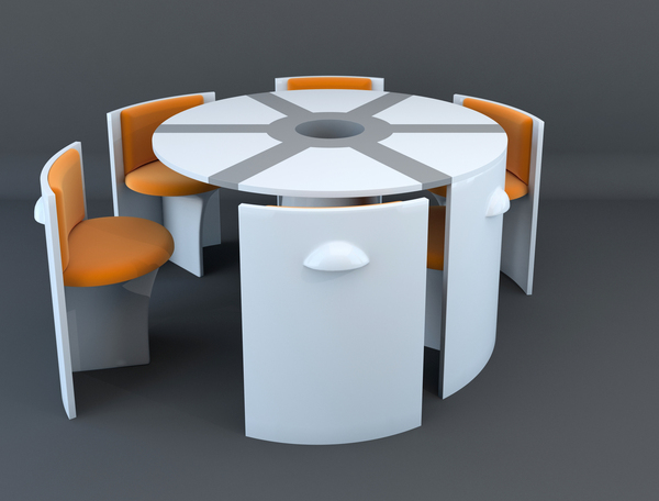 LOCAL dining group - нновационный концепт мебели от Владимира Томилова (Vladimir Tomilov)