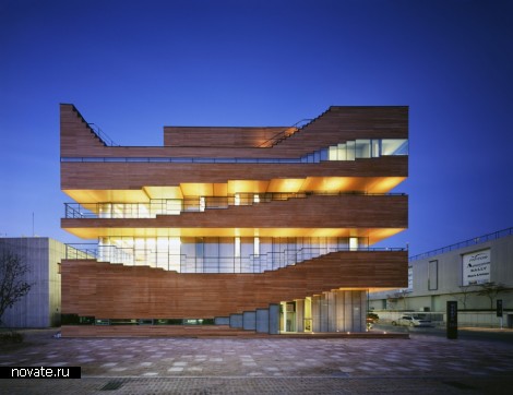 Культурно-деловой центр Life & Power Press Cultural Topography от Unsangdong Architects в Корее