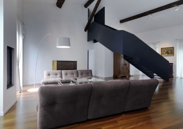 Интерьеры квартиры M2 House от Studio Associato Bettinelli