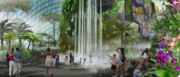 Проект развития крупнейшей в мире зоны климат-контроля для Marina South (Сингапур)