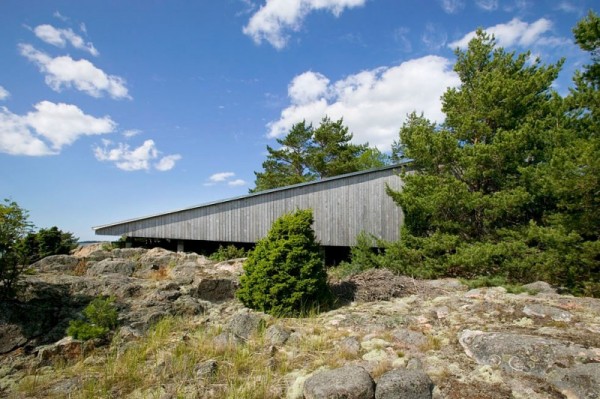 Вилла Mecklin – наскальная архитектура от финских архитекторов