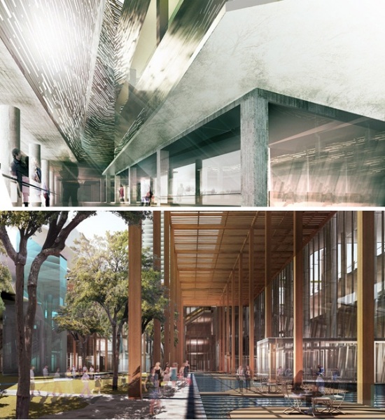 Культурно-торговый центр Varyap Merkez от Emre Arolat Architects в Турции