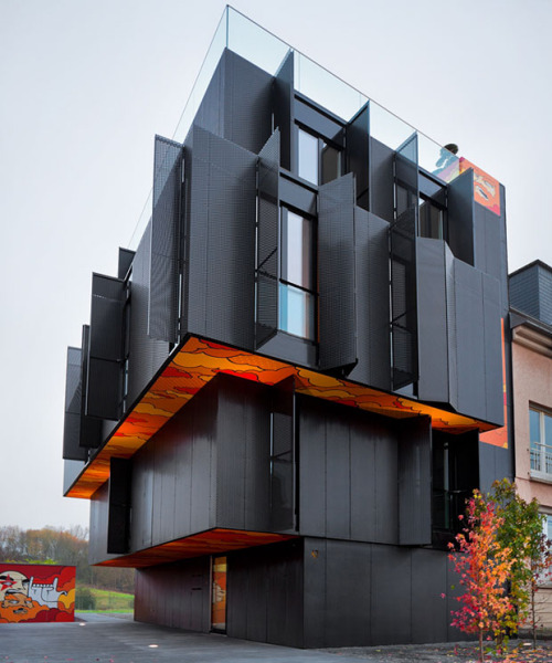 Уникальный дом-скульптура от Metaform Architects в Люксембурге