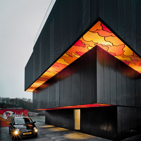 Уникальный дом-скульптура от Metaform Architects в Люксембурге