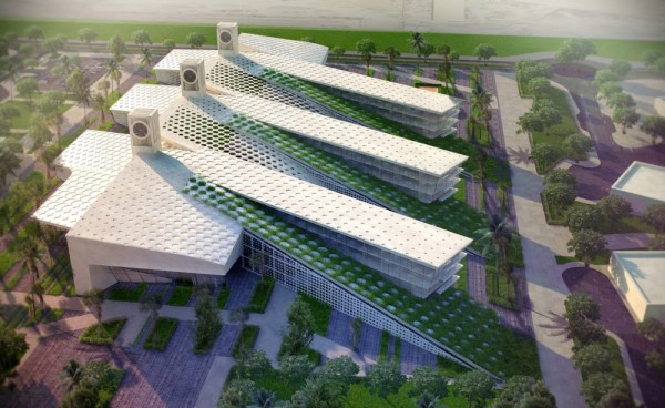 Эко-проект нового инженерного колледжа в ОАЭ от Mimar Emirates