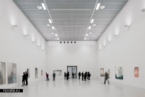 Здание нового музея Moderna Museet в Мальме (Швеция)