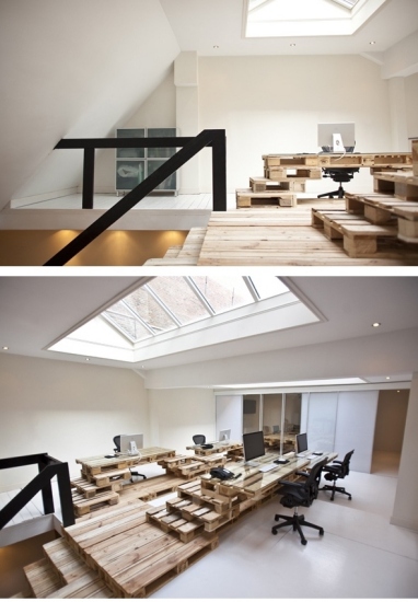 Эко-интерьер офиса от Most Architecture в Амстердаме