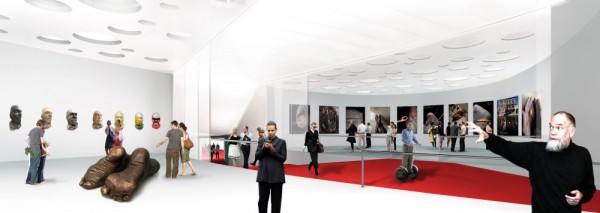 «Красная нить» реконструкции музея в Риге от NRJA