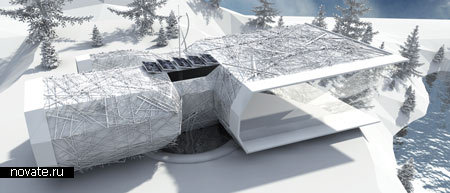 Концептуальный проект жилого дома Nest House от Stephan Ricci AKA Architerroriste