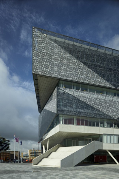 Проект комплекса Nieuwegein City Hall and Cultural Center от 3XN Architects