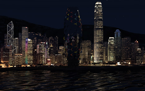 Рефлексирующий небоскреб PSi Tower от Майкла Янга (Michael Young)