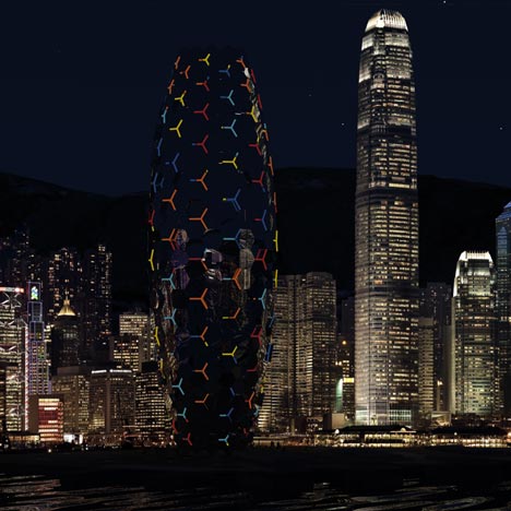 Рефлексирующий небоскреб PSi Tower от Майкла Янга (Michael Young)