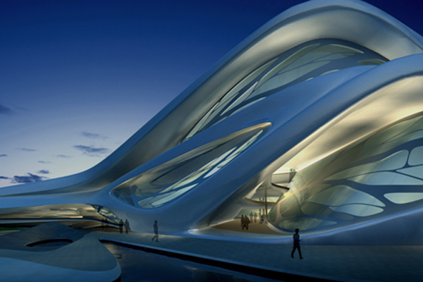 Проект Performing Arts Centre в Абу-Даби от Захи Хадид (Zaha Hadid)